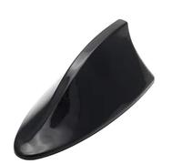 Riloer Coche Vehículo Aleta de Tiburón Antena de Techo Antena FM/AM Señal de Radio Ajuste Universal Negro