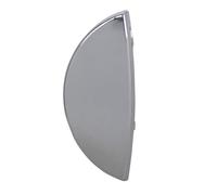 Riloer Cubierta de boquilla para lavadora de coche, tapa cromada para arandela de faros, tapa de boquilla de chorro compatible con modelos Mini Cooper R50 R52 R53 2001-2006 equipados, lado derecho del