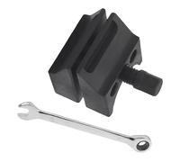 Riloer Esparcidor de nudillos de cubo dividido de suspensión, esparcidor de nudillos de dirección de buje dividido de suspensión de automóvil con llave para herramientas manuales de 10 mm