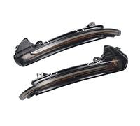 Riloer Indicador de espejo lateral, luz intermitente LED dinámica, luz intermitente compatible con Audi A6 RS6 4G C7 7,5 2012-2018