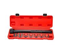 Riloer Juego de herramientas de extracción de extremo de barra de acoplamiento interior, kit universal de garaje