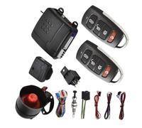 Riloer Kit de bloqueo centralizado universal de 12 V para coche, compatible con cualquier vehículo equipado con sistemas de cierre centralizado CSD100-T220