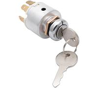 Riloer Kit de llave de contacto universal de 7 pines para barco, coche, triciclo, bicicleta, moto, cortacésped, con 2 llaves