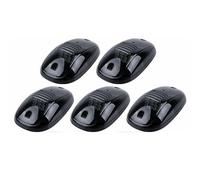 Riloer Luces de Techo de Cabina de Humo, 5 Piezas 12LED Luces de Techo Blanco Luces 12V 24V Lámpara Piraña para Automóviles Remolques Camiones
