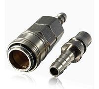 Riloer Manguera de gas de liberación rápida, herramienta de conector de acoplamiento de boquilla de 8 mm para caravana caravana macho y hembra