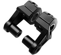 Riloer Manillar de motocicleta Riser universal, para manillar de aleación de aluminio de 7/8" 22 mm