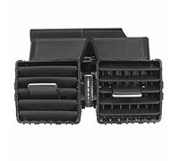 Riloer Rejillas de ventilación trasera en el centro del salpicadero para Merced-es-Benz W166 W292 ML GL GLE 2012-2019 Número de pieza: 16683005542A17, 166 830 05 54 2A17, 8030967719372