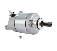 Riloer Repuesto de motor de arranque eléctrico, motor de arranque eléctrico de motocicleta de metal, piezas de motor de arranque automático compatibles con Honda CRF150F CBF125 CBF150, 31200-KPT-A01