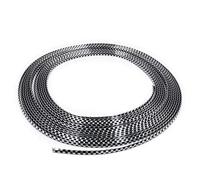 Riloer Tira de moldura interior de coche DIY, decoración universal, tira 3D ABS de 5 m con herramienta, accesorios de línea de moldura de decoración interior, fibra de carbono