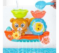 RILSO Juguetes BañO Bebe,Juguetes BañEra Bebe 1 AñO,Juguetes Niños 1 2 3 año,Juguetes BañEra 1 2 3 AñO,Juguetes Bebe 6-8-12 Meses,Regalo Bebe 1 2 3 4 AñO,Baul Juguetes Infantil,Juguetes de Baño