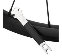 Rim Alignment Tool - Llave portátil Spoke, garaje de reparación de bicicletas | balanceador de ruedas de acero para ciclo de carreras, llave duradera de base hexagonal, afinador de aleación ligera