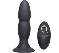 Rim Master - Tapón anal de silicona vibratoria recargable