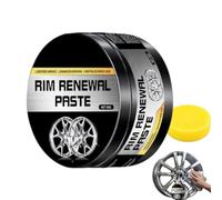 Rim Renewal Paste Wheel Care & Restoration Paste, Multi-Purpose Wheel Restoration Polish Buffs, Removes Scratches, Fills Scuffs, and Restores a Brilliant, Safe for All Alloys