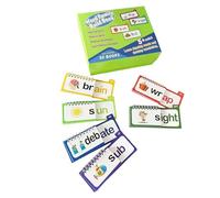 Rima de jardín de infancia de 8,27 x 7,09 x 3,54 pulgadas juego educativo con de letras - Tarjetas de aprendizaje de fonética, juegos de ejercicios de fonética para guardería, preescolar, aula