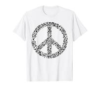 Rima En Paz Símbolo Clásico De Amor Por La Paz Camiseta