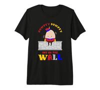 Rimas Infantiles para niños o Humpty Dumpty se sentaron en una Pared Camiseta Premium