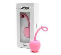 Rimba Toys Paris - Bola de Kegel en forma de manzana Rosa claro Ø 4 x 9 cm