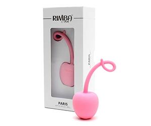 Rimba Toys Paris - Bola de Kegel en forma de manzana Rosa claro Ø 4 x 9 cm
