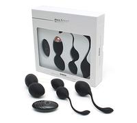 Rimba Toys Rimini kegel ball training set Negro, dorado Ø 3,6 x 14,2 cm,Ø 2,9 x 16 cm,Ø 3,5 x 10,2 cm