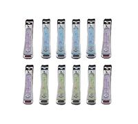 RIMEI 12 cortaúñas, cortauñas de jirafa bonita y cortauñas de los pies, cortauñas afilados para manicura y pedicura para uñas gruesas de hombres y mujeres