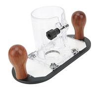 Rimer Router Base de Inmersión Enrutador de Fresado de Tallado para una Máquina de Recorte de 65 Mm, de Madera de Aleación de Aluminio para Diseño de Mano de Obra
