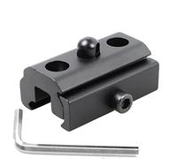 RimFly Adaptador para Bipode 20mm Standard Rail Picatinny Profesional Outdoor para Airsoft y Enganche para Tripode de Armas Accesorios Weaver Base de Rifle Montura Tactico