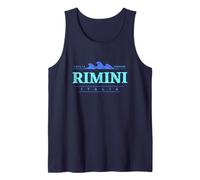 Rímini Italia | Rimini Emilia-Romaña Italia Shoreline Camiseta sin Mangas