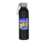Rimini Italy - Botella de agua aislada de acero inoxidable