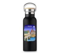 Rimini Italy - Termo de recuerdo de vacaciones, botella ecológica, taza de café