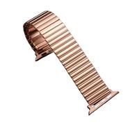 Rimmean 1 Correa de expansión Acero Inoxidable for Relojes Las Series 10, 9, 8, 7, 6, 5, 4 y 3 for iWatch 40 mm, 44/42, 45/49(Rose Gold,Ultra2 45mm 49mmM)