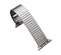Rimmean 1 Correa de expansión Acero Inoxidable for Relojes Las Series 10, 9, 8, 7, 6, 5, 4 y 3 for iWatch 40 mm, 44/42, 45/49(Silver,Ultra2 45mm 49mmM)