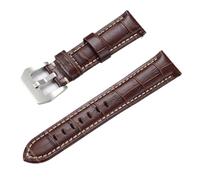 Rimmean 1 Correa de Reloj for Hombre, Cuero Genuino, 22 mm o 24, Accesorios, Correas con Textura granulada(Darren 1,22mm)