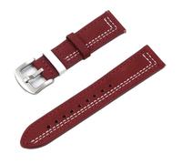 Rimmean 1 Correa de Reloj Vintage Cuero Genuino, 22 mm o 20, Unisex, Piel Vacuno(Philip 13,22mm)