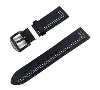 Rimmean 1 Correa de Reloj Vintage Cuero Genuino, 22 mm o 20, Unisex, Piel Vacuno(Philip 20,20mm)