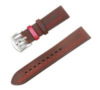 Rimmean 1 Correa de Reloj Vintage Cuero Genuino, 22 mm o 20, Unisex, Piel Vacuno(Philip 25,22mm)