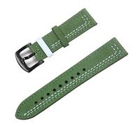 Rimmean 1 Correa de Reloj Vintage Cuero Genuino, 22 mm o 20, Unisex, Piel Vacuno(Philip 28,20mm)