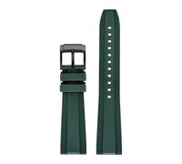 Rimmean 1 Correa Universal de 20 mm o 22 for reemplazar la un Reloj Deportivo Impermeable for Hombre(Dark Green 02,20mm)