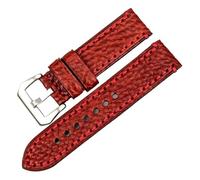 Rimmean 1 Pieza de Accesorios for Reloj, Correas Cuero Vaca 20, 22, 24 y 26 mm, Correa marrón for(Dark Red S,26mm)