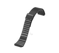 Rimmean 1 Pieza de Correa Acero for Reloj F91W, Compatible con Correas F84, F105, F108, A158, A-168, AE-1300 y AE-1200, Ultrafina, 18 mm 20(Black,20mm)