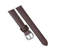 Rimmean 1 Pulsera de Reloj Cuero Genuino for Mujer, Correa Universal pequeña 6 mm, 8, 10, 12, 13, 14, 15, 16 y 17(Brown,16mm)
