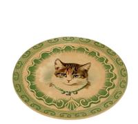 Rimmean 1pc Cute Sweet Cat Pattern Round Rug Vintage Portrait Design Home Decor Carpet Soft Non-Slip Floor Mat For Living Room(1,80x80cm)