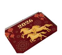 Rimmean Alfombra De Caballo Arte Popular Sueco, Ducha Antideslizante, Adecuada for Sala Estar, Puertas Dormitorio, Decoración Bienvenida for El Hogar, 1 Ud(3,50X80cm)