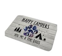 Rimmean Alfombra De Estilo Moderno con Estampado Pata Gato, Felpudo Bienvenida, Cálida for Dormitorio, Sala Estar, Baño, Decoración del Hogar, 1 Ud(40X60CM (1.3X2FT)