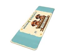 Rimmean Alfombra Suave for Puerta con Estampado De Perro Salchicha, Tapete Antideslizante for Suelo Cocina, Regalos for Cabecera Dormitorio, 1 Ud(1,40X120CM)