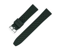 Rimmean Correa de 22 mm y 20 for Galaxy Watch3 46, Gear S3 Frontier, Amazfit Bip Active2, Pulsera FKM for Watch GT(Green,20mm)