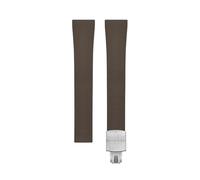 Rimmean Correa de Reloj Caucho fluorado CTS, 18, 19, 20, 21 y 22 mm, Ajustable, Universal, for Hombre Mujer(Brown,19mm)