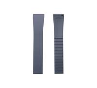 Rimmean Correa de Reloj Caucho fluorado CTS diseño (1 Pieza, 18 mm, 19, 20, 21 y 22 mm)(Grey Blue,22mm)