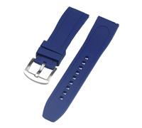 Rimmean Correa de Reloj Deportiva 20 mm y 22, Color Negro, Verde, Naranja Azul, 1 Unidad(Dark Blue-S,20mm)