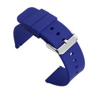 Rimmean Correa de Reloj Universal 22 mm, Ligera y Suave, for Inteligente(Dark Blue-S)
