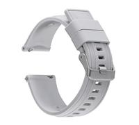 Rimmean Correa Deportiva Impermeable de 18 mm, 20 y 22 for Galaxy Gt2 Gt3, for Hombre Mujer(Gray,20mm)